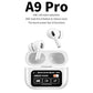 A9 Pro Airpods ANC/ENC Touch Screen Wireless Earbuds