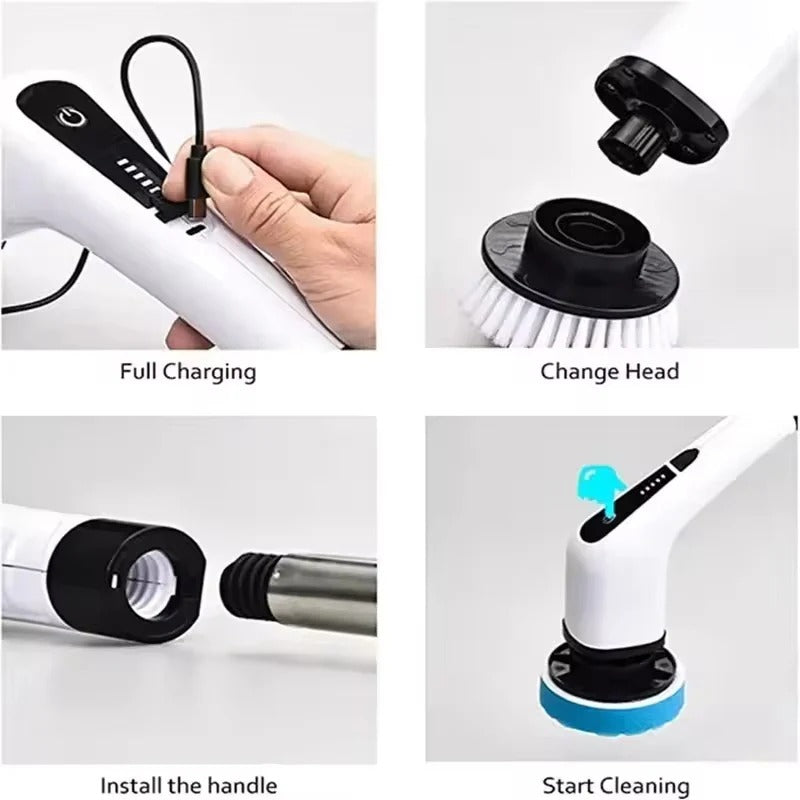 9 in 1 Electric Cleaning Brush