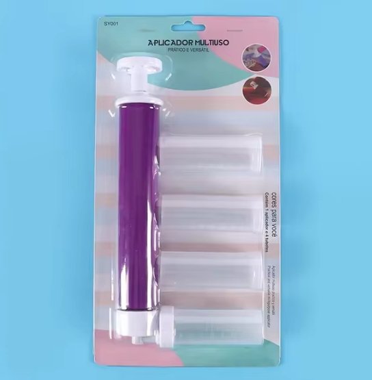 Cake Decorating Pump Set – Ergonomic Piping Tool with Multi-Style Nozzles